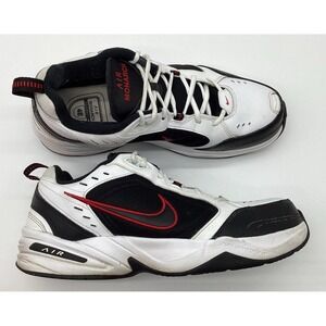 Nike Air Monarch IV 4E Wide White Varsity Red 416355-101 Men's Size 13